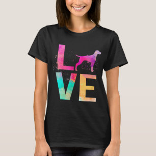 Colourful Vizsla Dog Mom Gifts Vizsla T-Shirt