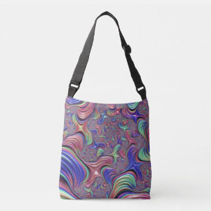 Colourful Vortex Crossbody Bag