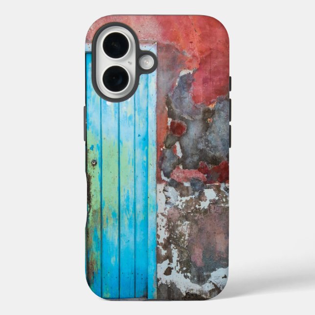Colourful wall, door and shutters Case-Mate iPhone case (Back)