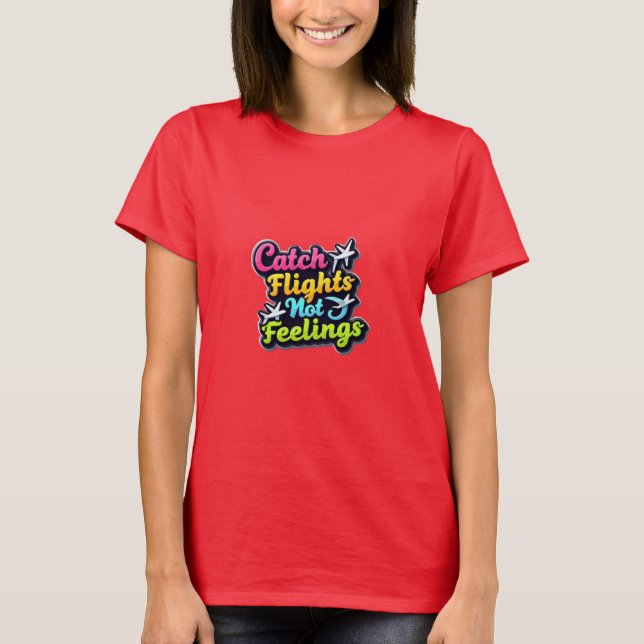 Colourful Wanderlust Tee (Front)
