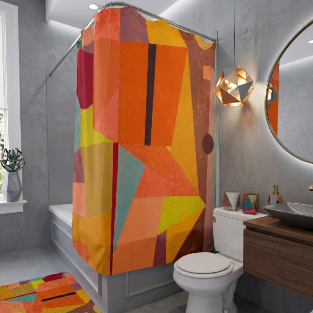 Colourful Warm  Abstract Vintage Geometric Pattern (Creator Uploaded)