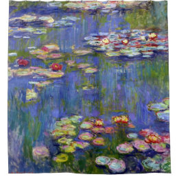 Colourful Water Lily Pond Reflections Fine Art