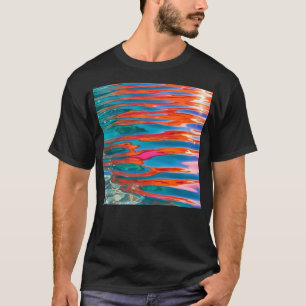 Colourful Water Ripples T-Shirt
