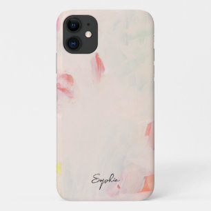 Colourful Watercolor Abstract Art Custom Phone cas iPhone 11 Case