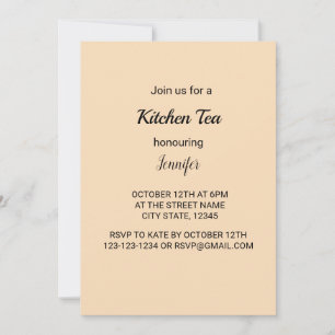Colourful watercolor add your name text editable invitation