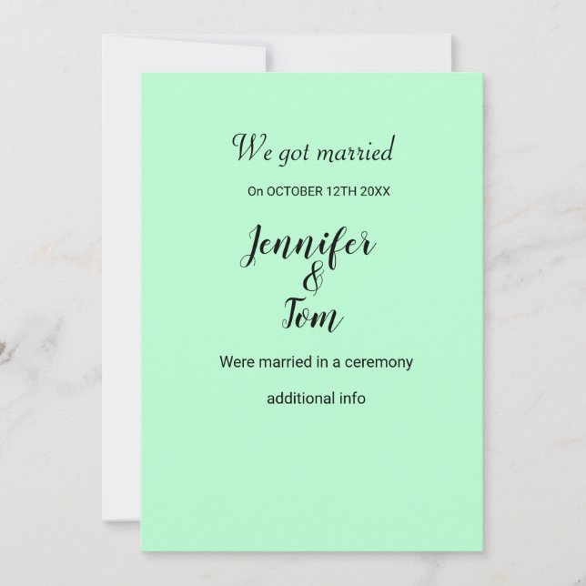 Colourful watercolor add your name text editable invitation (Front)