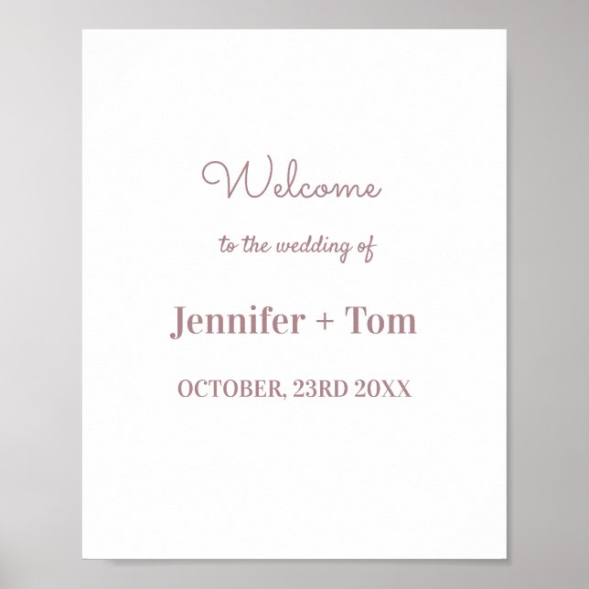 Colourful watercolor add your name text editable poster (Front)
