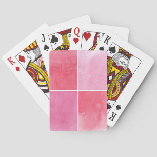 colourful watercolor background for your 3 2 playing cards