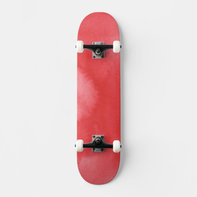 colourful watercolor background for your 3 skateboard (Front)