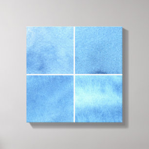colourful watercolor background for your 5 canvas print