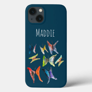 Colourful watercolor butterflies Case-Mate iPhone iPhone 13 Case