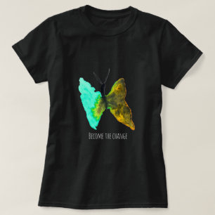 Colourful watercolor butterflies T-Shirt