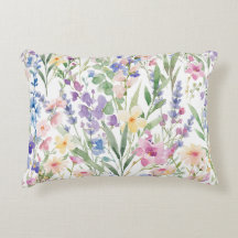 Colourful Watercolor Flowers