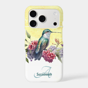 Colourful Watercolor Hummingbird Personalized