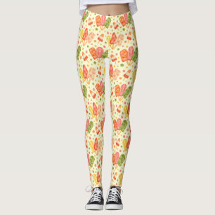 Colourful Watercolor Popsicles Leggings