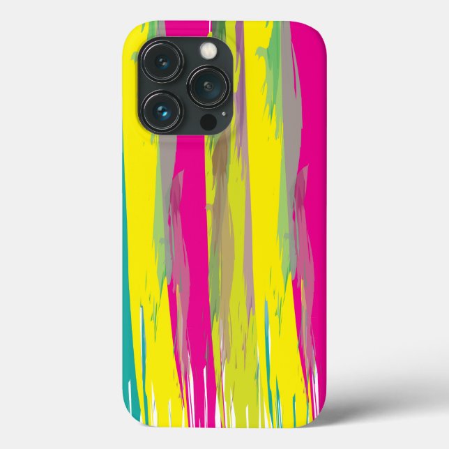 Colourful Watercolor Texture Pattern Case-Mate iPhone Case (Back)