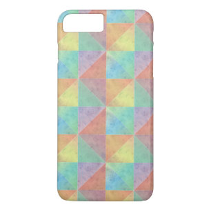 Colourful Watercolor Triangles Pattern Case-Mate iPhone Case