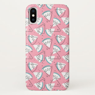 Colourful Watercolor Watermelons iPhone X Case