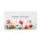Colourful Watercolors Flowers & Red Poppies