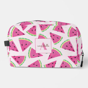 Colourful watermelon slices dopp kit