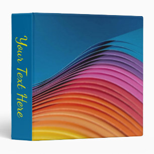 Colourful Wave Binder