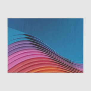 Colourful Wave Tissue Paper