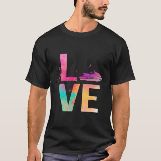 Colourful Waverunner Mom Waverunner T-Shirt