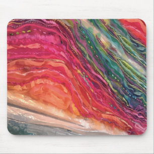 Colourful Waves Mousepad