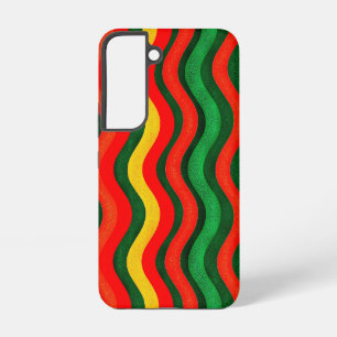 Colourful Wavy Pattern  Samsung Galaxy Case