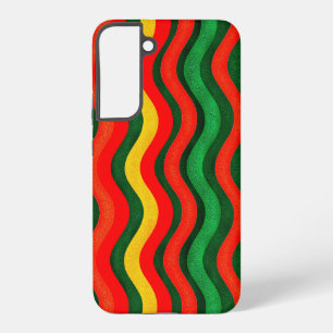 Colourful Wavy Pattern  Samsung Galaxy Case