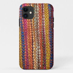 Colourful Weave iPhone 11 Case