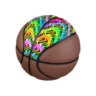 colourful weaves mini basketball