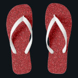 Colourful Wedding Anniversary Red Glitter Texture Flip Flops<br><div class="desc">This is an awesome abstract art gift featuring a colourful glitter pattern texture that looks awesome. This makes the perfect gift for any occasion. 
 Add your own wording,  name,  favourite saying,  favourite quotes,  etc. to personalize this even more by clicking on the blue CUSTOMIZE IT button.</div>