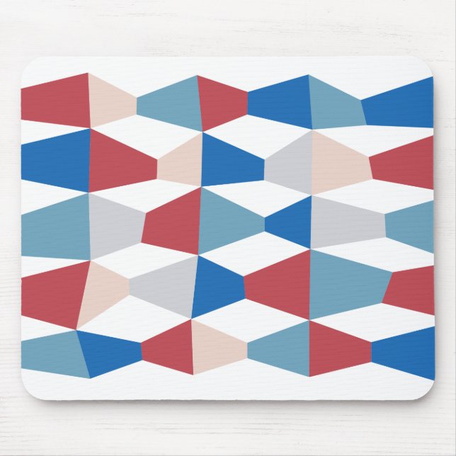 Colourful Wedges 161214d Mouse Pad (Front)