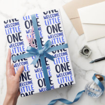 Colourful "Welcome Little One" Baby Shower