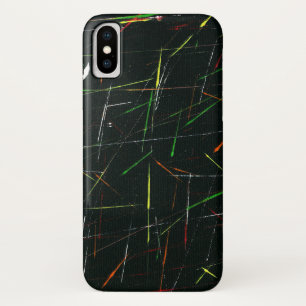 Colourful White Pink Green Yellow Paint Splatters Case-Mate iPhone Case