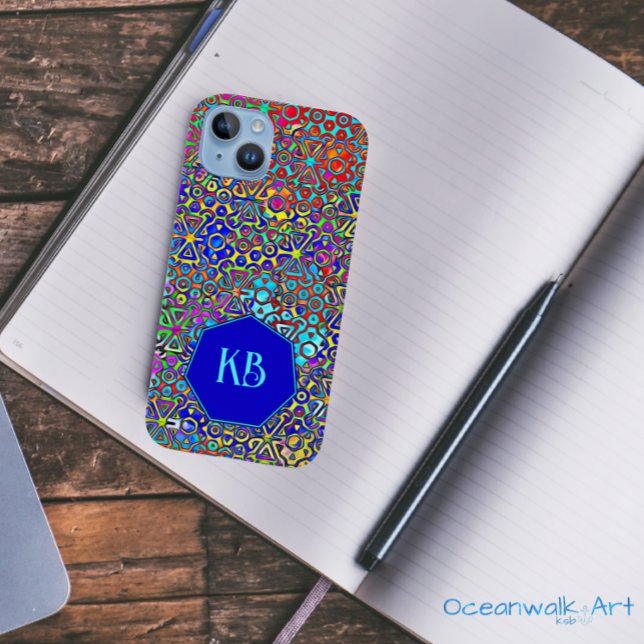 Colourful Wild Geometric Watercolor Art Case-Mate iPhone Case (Creator Uploaded)