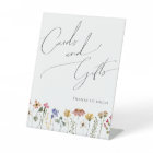 Colourful Wildflower Baby shower Cards and Gifts