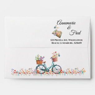 Colourful   Wildflower Boho Envelope