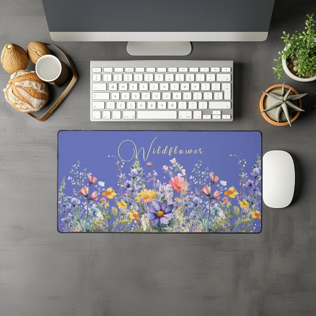 Colourful Wildflower Desk Mat (Creator Uploaded)
