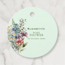 Colourful Wildflower Floral Bridal Shower