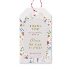 Colourful Wildflower Garden Bridal Shower Thank Yo