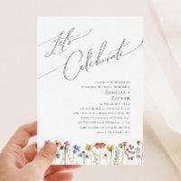 Colourful Wildflower | Let's Celebrate