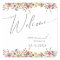 Colourful Wildflower | Meadow Wedding Welcome