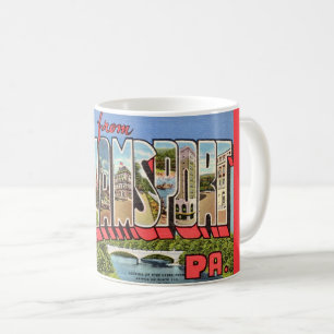 Colourful Williamsport PA Coffee Mug