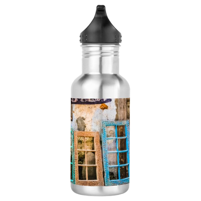 Colourful window frames 532 ml water bottle (Right)