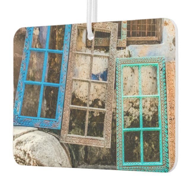 Colourful window frames air freshener (Left)