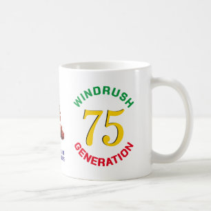 Colourful WINDRUSH GENERATION 75th Anniversary Coffee Mug