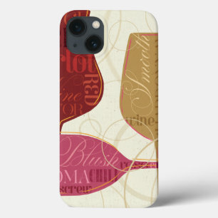 Colourful Wine Glasses iPhone 13 Case