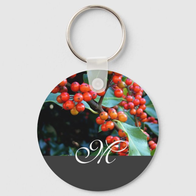 colourful winter gift keychain (Front)